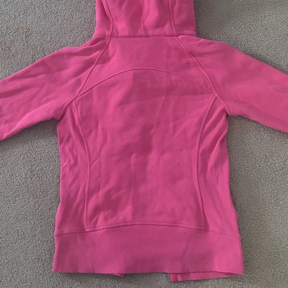 Pink Lululemonn full zip scuba - size 4 - Picture 3 of 5